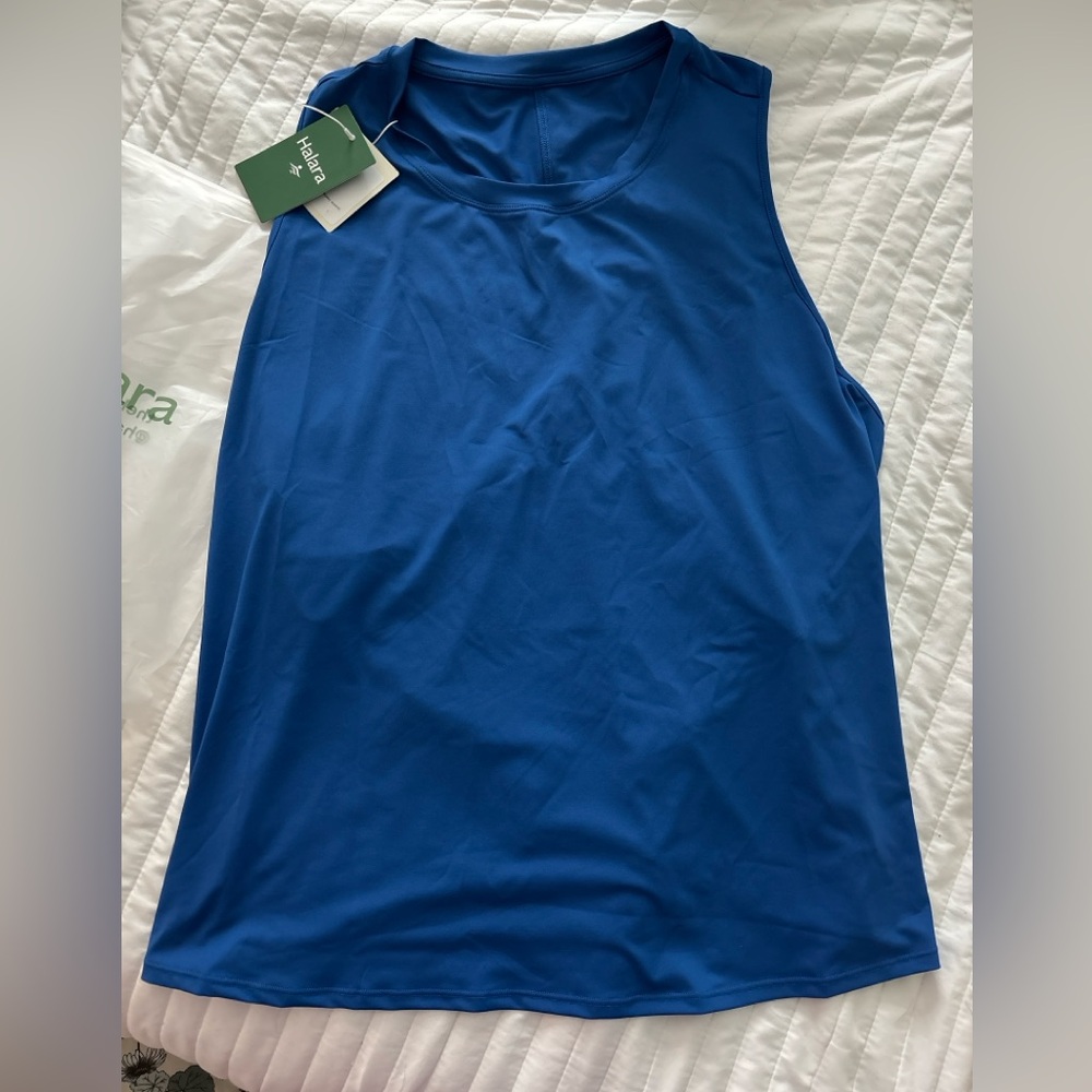 HALARA Women's Blue Tank Top